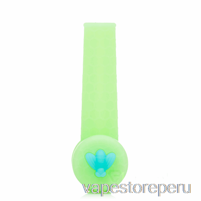 Vape Peru Stratus Trio Pipa De Silicona Uv Slime (uv Blue Bee / Uv Green)